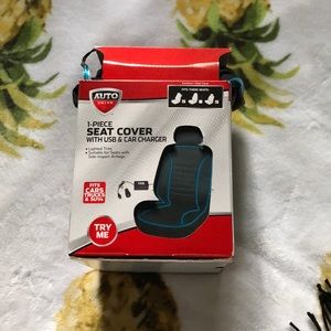 Light up car chair seat cover